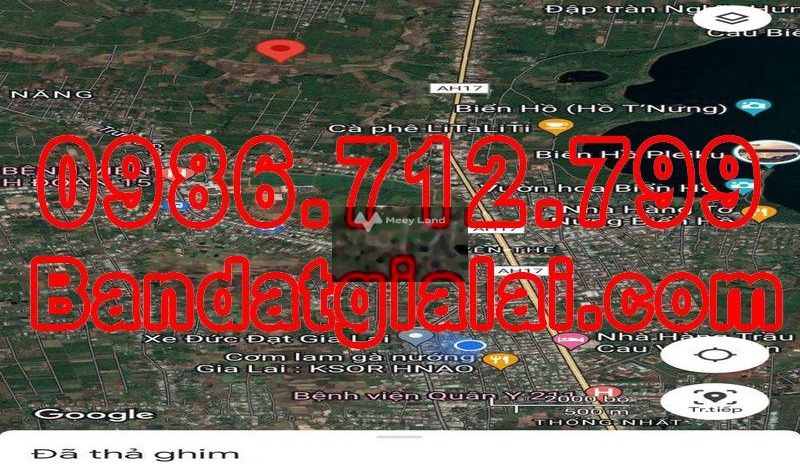 Giá bán khởi điểm chỉ 870 triệu bán đất diện tích chung là 4270m2 vị trí thuận lợi tọa lạc trên Chư Păh, Gia Lai