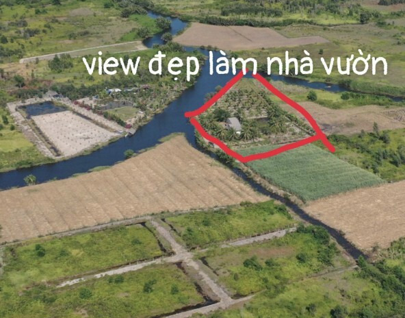 Chính chủ bán rẻ lô đất 1000m2 view sông cực đẹp Xã Phước Khánh, Nhơn Trạch, Đồng Nai