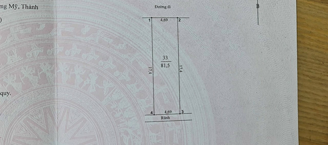 Bán đất 82m² đất dịch vụ Tiên Phương, Chương Mỹ, Hà Nội