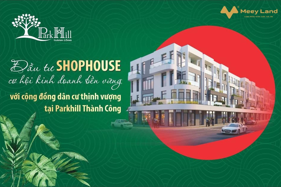 Dãy thương mại 5 dự án Park Hill Thành Công, Vĩnh Yên, Vĩnh Phúc-01