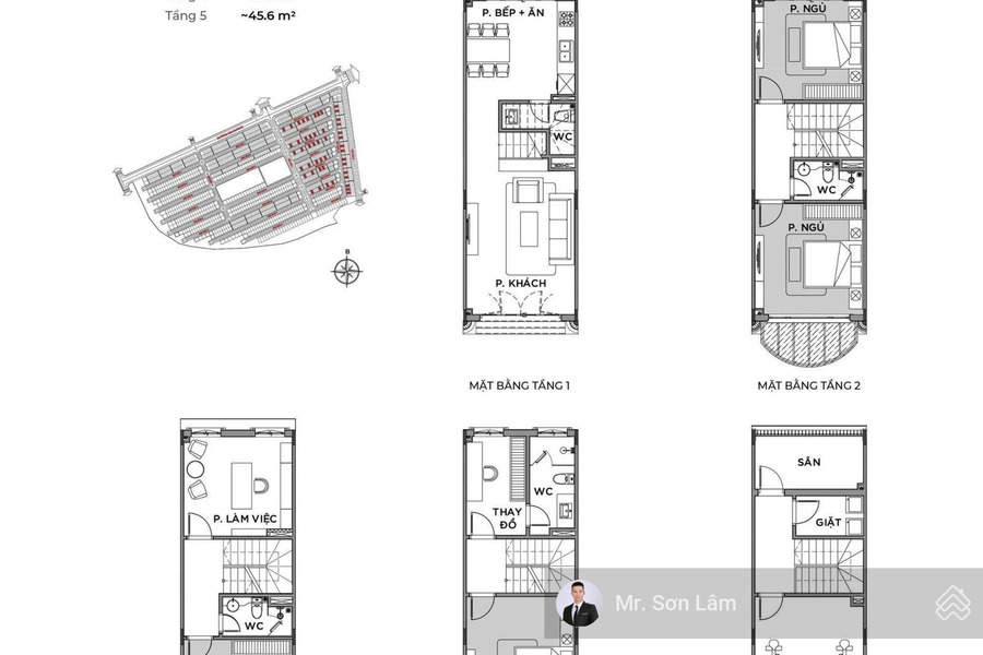 Bán căn Liền kề 56m2 - Phân khu Đảo Dừa - Cửa Đông Nam - Dãy Dừa 3 - Cạnh công Viên -01