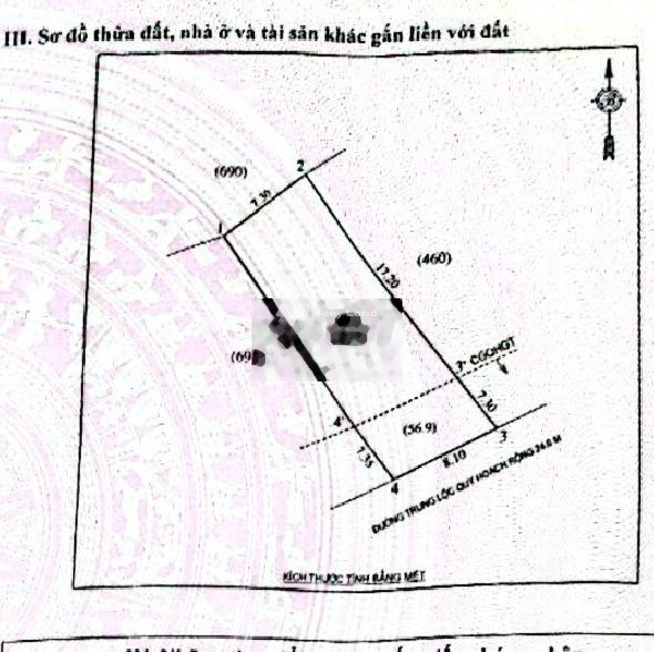 Nằm tại Nghi Phú, Nghệ An bán đất 3.74 tỷ, hướng Đông Nam có diện tích chung là 178m2-01