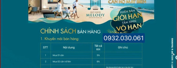 Chỉ 30 triệu/m2 tại Quy Nhơn Melody Bình Định view biển, chiết khấu tới 24%-03