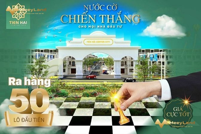 Bán đất tại Tiền Hải Center City, Thái Bình. Diện tích 100m2, giá 2,5 tỷ
