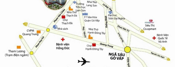 Vị trí nằm ngay ở Phạm Văn Chiêu, Phường 14 cho thuê sàn văn phòng 172 triệu/tháng 652m2-03