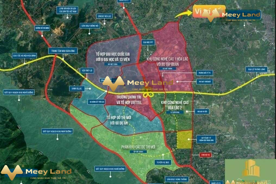 983.4 triệu bán đất dt chung 66m2 vị trí đặt gần Xã Bình Yên, Hà Nội, hướng Tây Nam-01