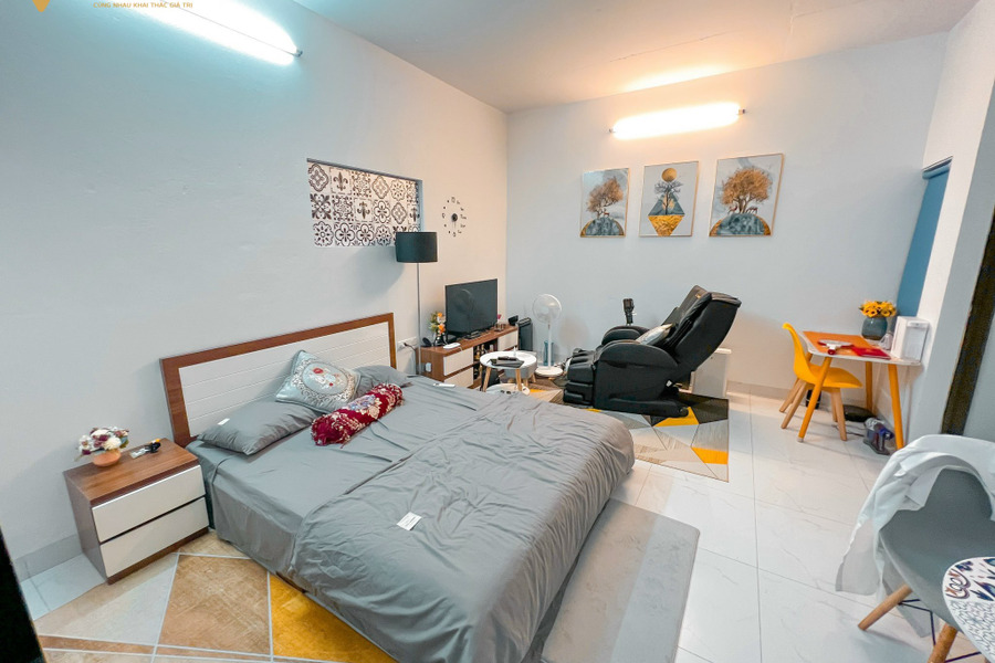 Cho thuê chung cư mini biệt thự phố Mậu Lương 30m2 studio full nội thất, thang máy ô tô đỗ view sân bóng-01
