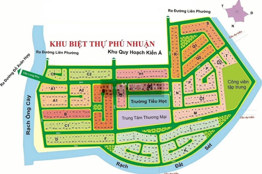 Bán đất dự án KDC Phú Nhuận PLB thành phố Thủ đức DT 334m3 296m2 giá tốt 58tr/m2 -01