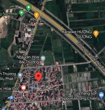 Chào bán lô đất 74m2 giá đầu tư tại thôn Bái Thượng, Thanh Xuân, Sóc Sơn