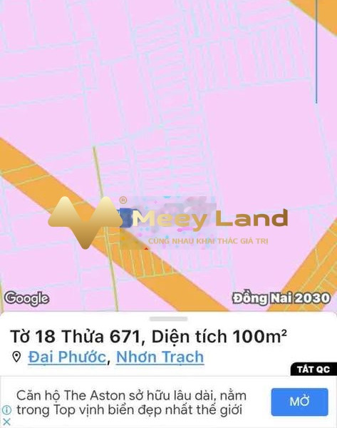 Bán đất tại Đại Phước, Nhơn Trạch, diện tích 100m2-01