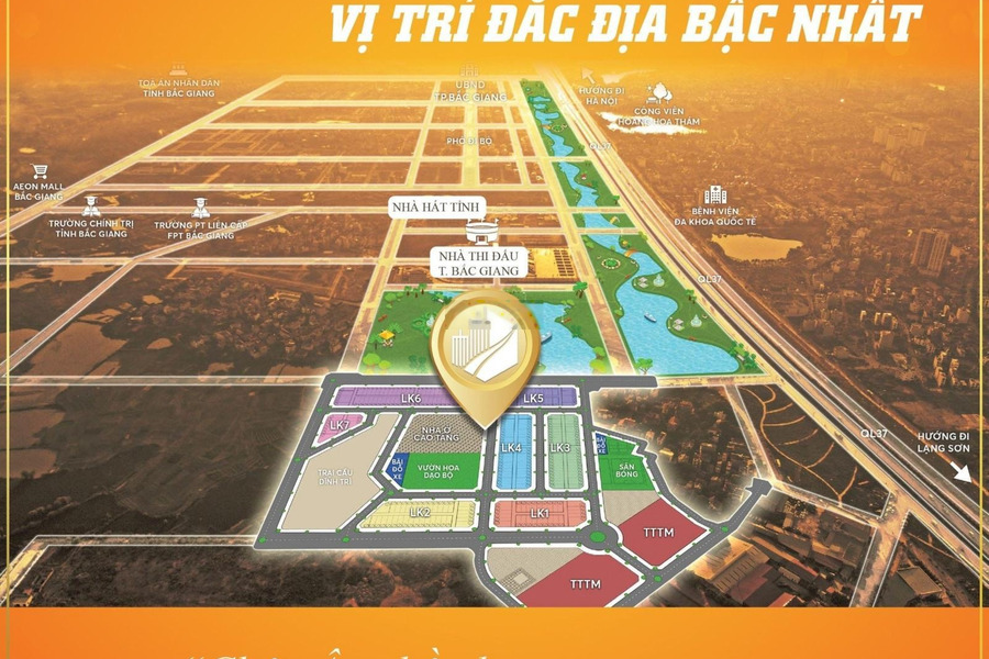 Dream City - khu đô thị phía Nam BG - dự án đất nền đầu tư siêu đẹp Bắc Giang 2024 chuẩn bị ra mắt -01