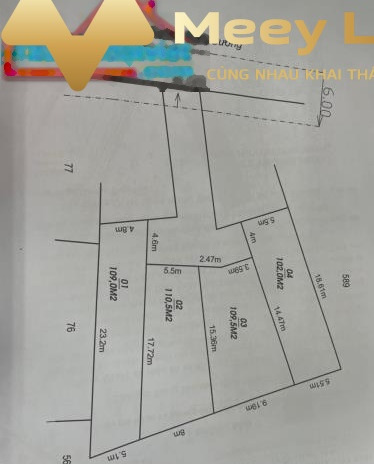 Đường Trịnh Cương, Thị Xã Hương Thủy 1.29 tỷ bán đất diện tích thực như trên hình 110 m2