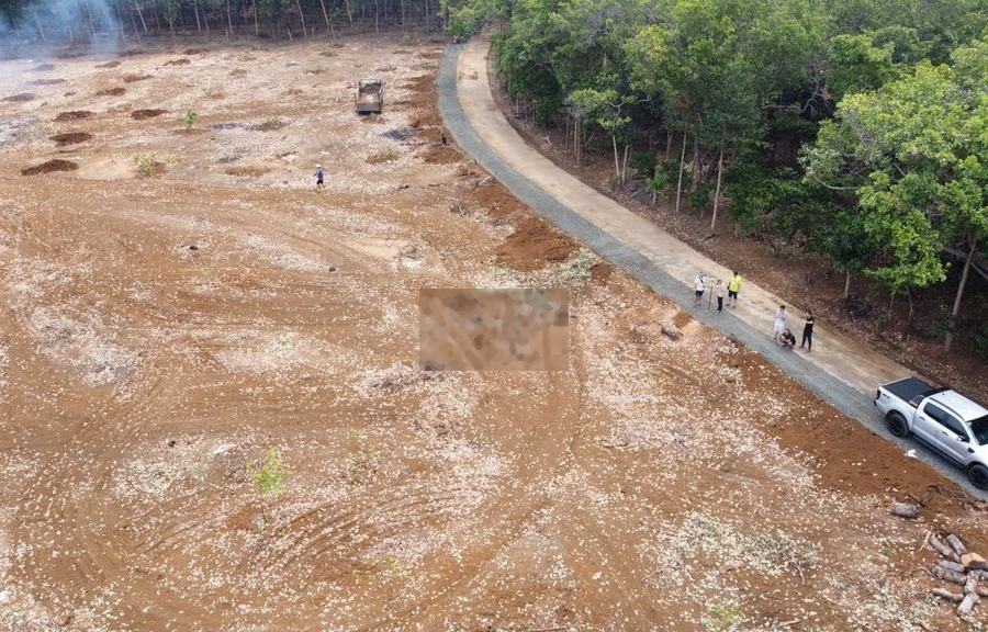 285TR/ 20M * 50M, ĐANG TRỒNG SẦU RIÊNG, ĐỐI DIỆN KCN MINH HƯNG 2 -01