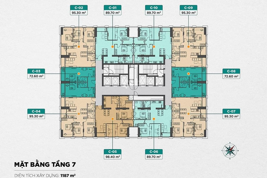 Bán căn hộ giá 3,1 tỷ, diện tích 90,2m2 vị trí thuận lợi Văn Quán, Hà Nội-01