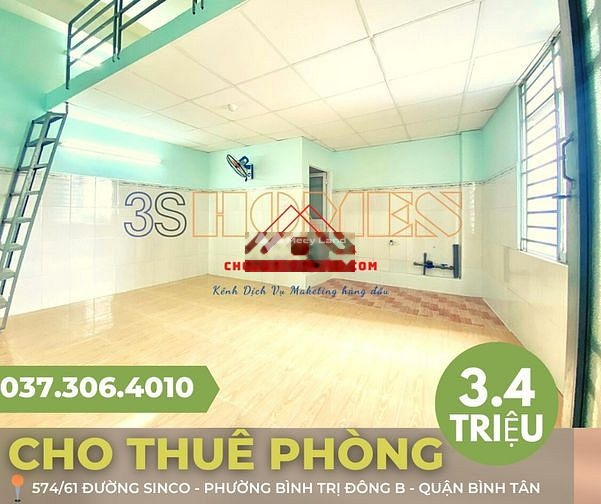Cho thuê phòng trọ diện tích tầm trung 30m2 vị trí đặt ở trung tâm Bình Trị Đông, Hồ Chí Minh giá thuê mong muốn 3.4 triệu/tháng-01
