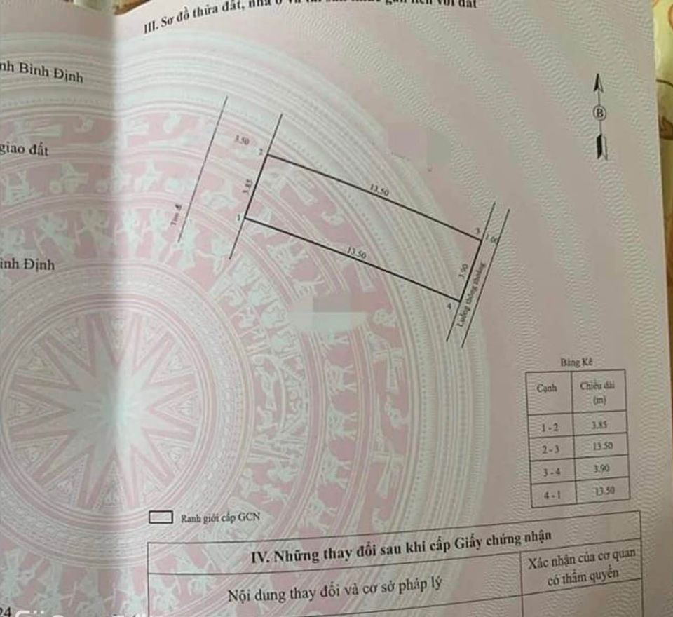 Bán đất thành phố Quy Nhơn tỉnh Bình Định giá 3.9 tỷ-1