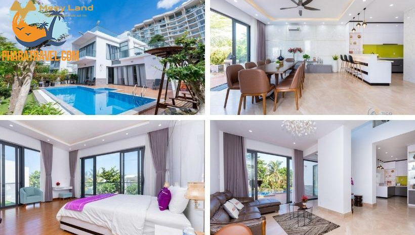 Cho thuê  Tico Pool Villa – Biệt thự Vũng Tàu được bố trí hồ bơi