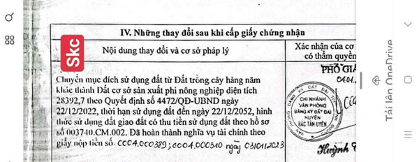 Vị trí đặt ở trong Đất Cuốc, Bắc Tân Uyên bán đất giá mua liền từ 75 tỷ có một diện tích 33000m2-02