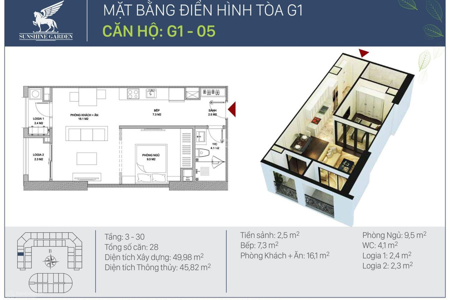 Diện tích 45m2, bán chung cư bán ngay với giá quy định chỉ 2.4 tỷ vị trí ngay tại Vĩnh Tuy, Hà Nội, căn hộ bao gồm có 1 PN, 1 WC chính chủ đăng tin-01