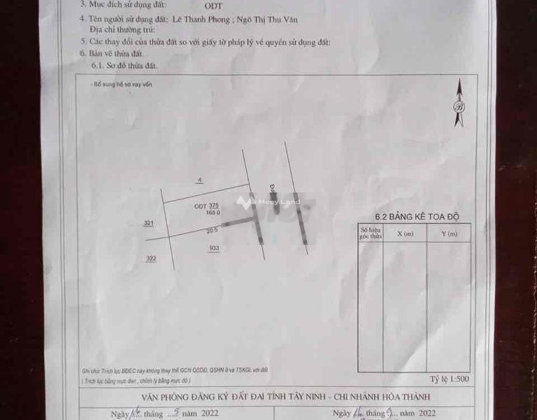 Bán nhà bán ngay với giá khởi điểm chỉ 1.6 tỷ có diện tích 168m2 vị trí ngay Hiệp Tân, Hòa Thành-01