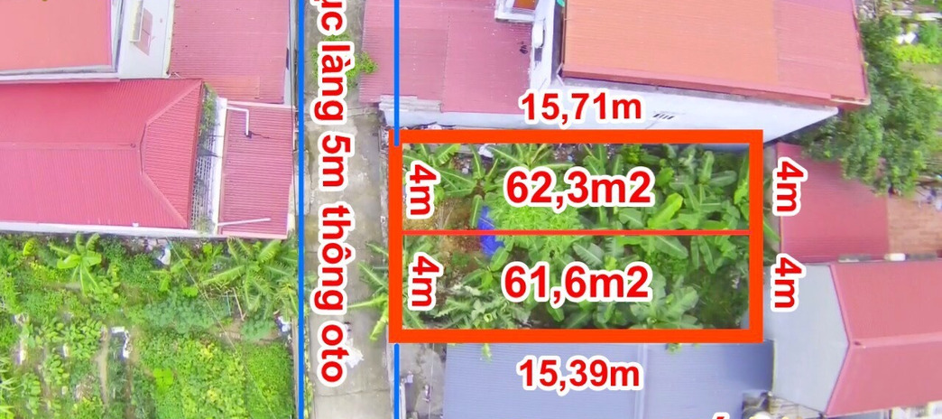 Cần bán lô đất tại bìa làng Xuân Bách, Sóc Sơn, Hà Nội. Diện tích 124m2, giá 1,55 tỷ