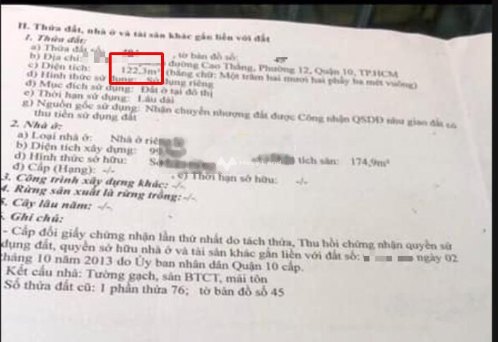 Vị trí tốt đặt nằm ngay Cao Thắng, Quận 10 bán đất, giá êm 19.8 tỷ Diện tích đất 123m2-01