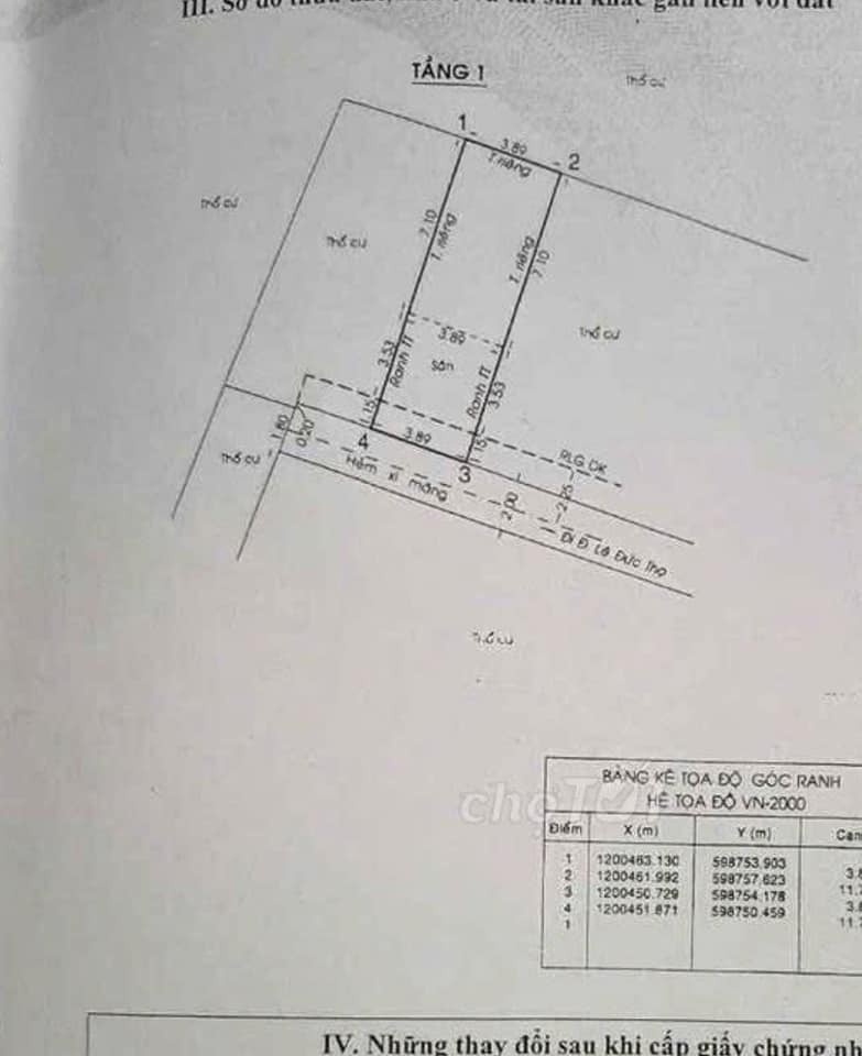 Bán nhà riêng quận Hoàng Mai thành phố Hà Nội giá 3.95 tỷ-3