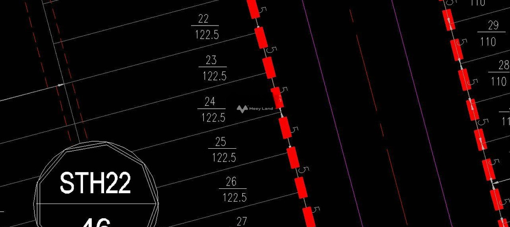 Phước Hải, Khánh Hòa 9.19 tỷ bán đất, hướng Đông - Bắc tổng diện tích là 122.5m2