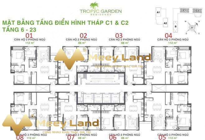 Dt rộng 76m2, bán căn hộ bán ngay với giá siêu ưu đãi 3.6 tỷ vị trí đặt ngay Phường Thảo Điền, Hồ Chí Minh, tổng quan căn hộ thì gồm có 2 phòng ngủ, 2...-01