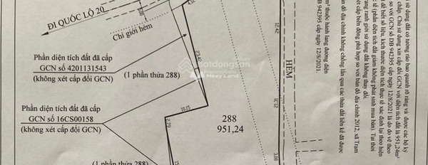 Trạm Hành, Đà Lạt bán đất giá bán chốt nhanh 6 tỷ, hướng Nam diện tích thực như trên hình 951m2-03
