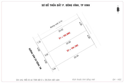 Mua bán đất thành phố vinh tỉnh nghệ an giá 1.6 tỷ