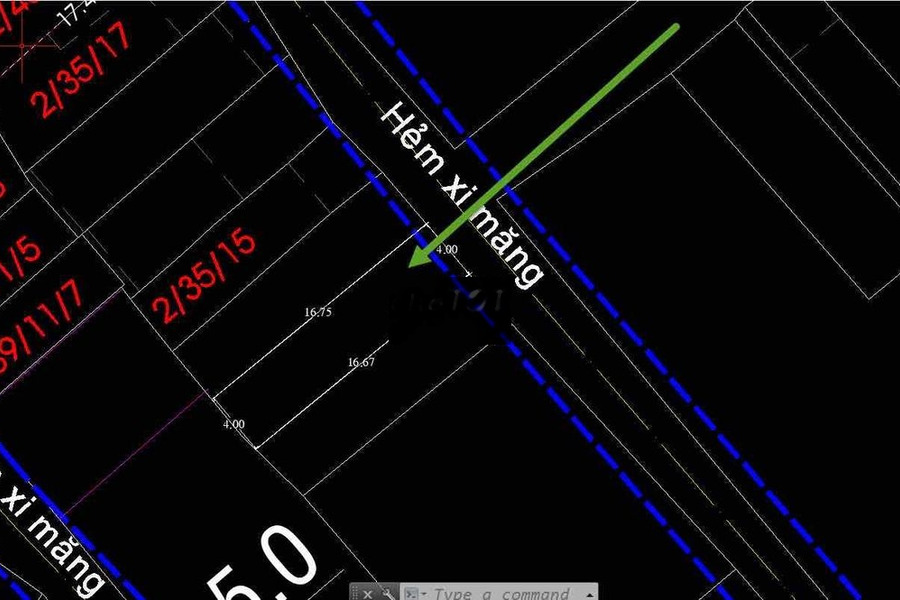 Đất P15 , hẻm xe hơi, DT: 4 X17, thổ cư xây ngay -01