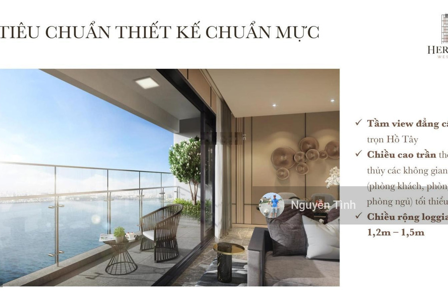 Chính chủ bán căn 2PN Heritage West lake Tây Hồ giá từ 9.9 tỷ full nội thất, sổ đỏ lâu dài -01