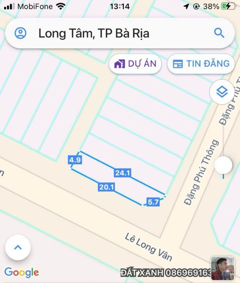 Mua bán đất Thành phố Bà Rịa Tỉnh Bà Rịa - Vũng Tàu giá 2.99 tỷ-1