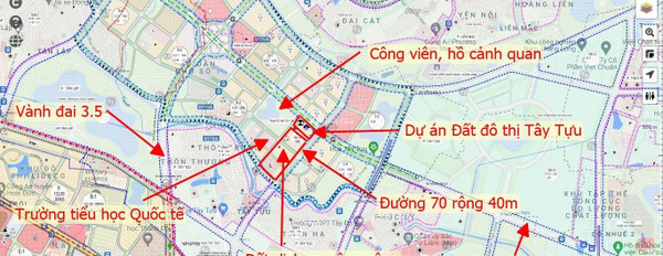 Bán đất diện tích khoảng 102m2 vị trí thuận lợi gần Bắc Từ Liêm, Hà Nội-02