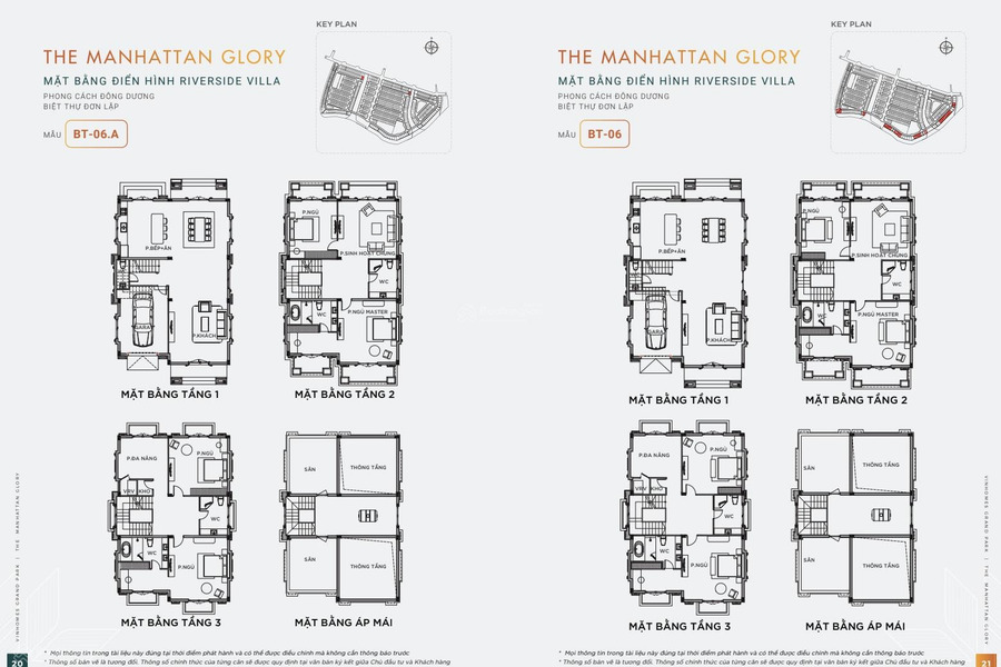 Hai căn biệt thự mặt sông Đồng Nai duy nhất V3-163, V3-165 khu Manhattan Glory- Vinhomes Grand Park -01