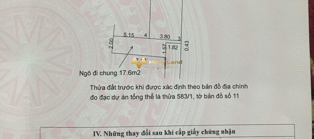 Giá phải chăng 1.8 tỷ bán đất diện tích chung 51.4 m2 vị trí mặt tiền nằm tại Hoài Đức, Hà Nội, hướng Tây Nam