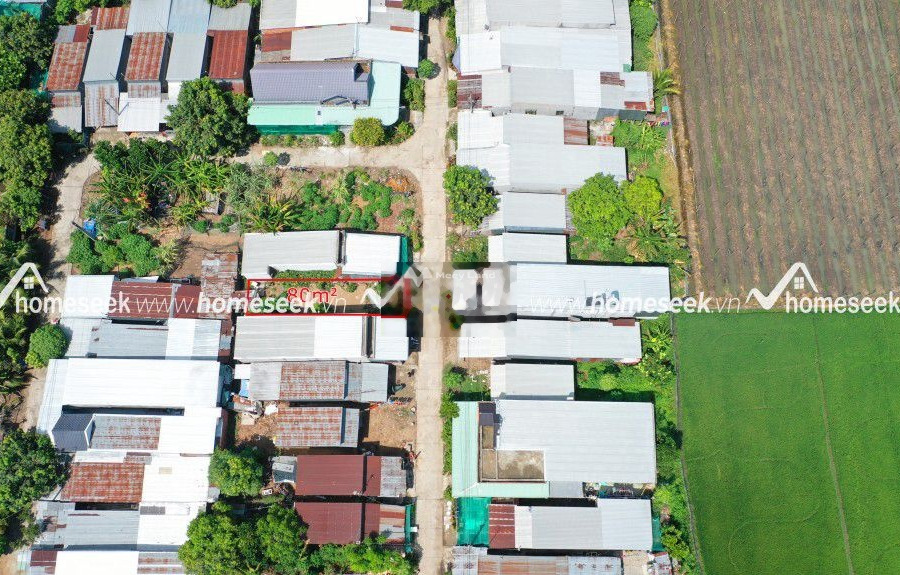 450 triệu bán đất diện tích sàn là 80m2 tọa lạc ngay ở Định Mỹ, Thoại Sơn, hướng Tây Bắc-01