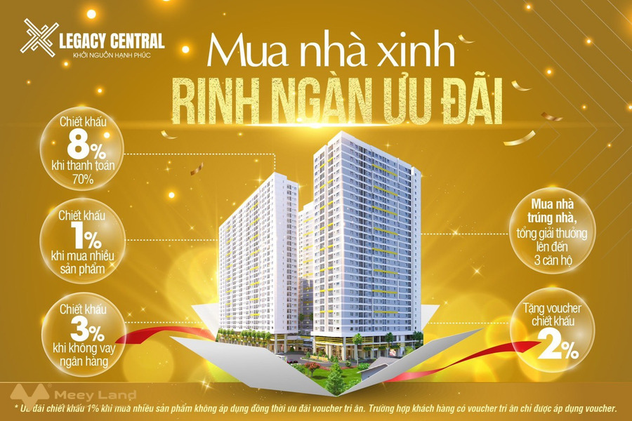 Căn hộ trong mơ với chỉ 900tr/căn LEGACY CENTRAL-01