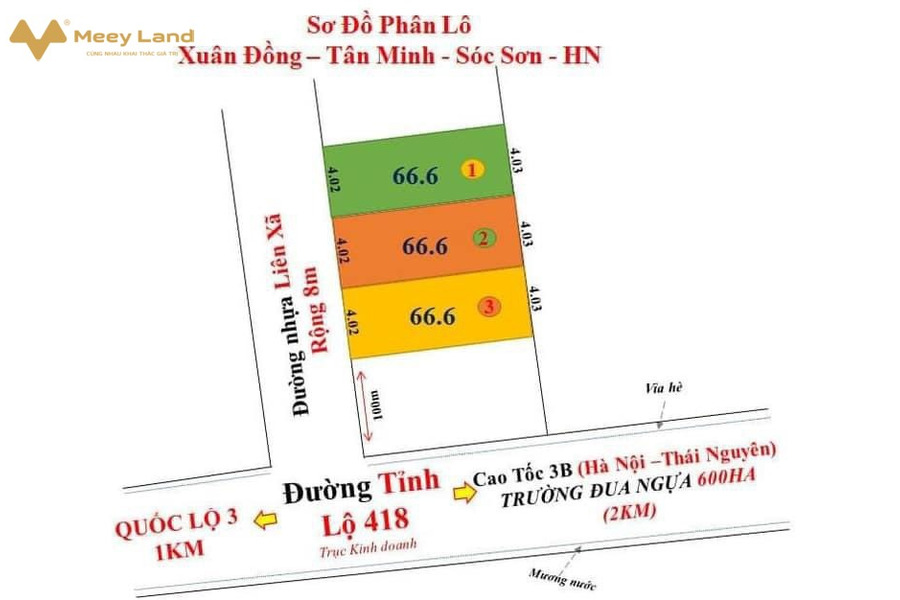 Bán đất chính chủ giá tốt trung tâm Sóc Sơn-01