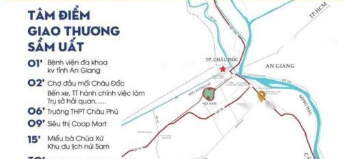 Đang cần gấp tiền bán đất Châu Phú, An Giang giá mua liền chỉ 1.1 tỷ diện tích thực như trên hình 91m2-02