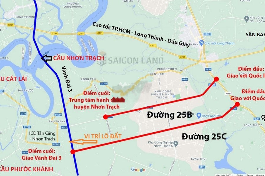 Giá 27.85 tỷ bán đất diện tích rộng là 3979m2 vị trí đẹp tại Phú Thạnh, Nhơn Trạch-01