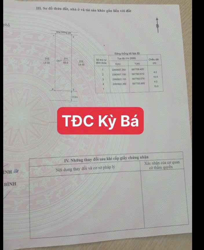 Bán đất thành phố Thái Bình tỉnh Thái Bình giá 3.2 tỷ-3