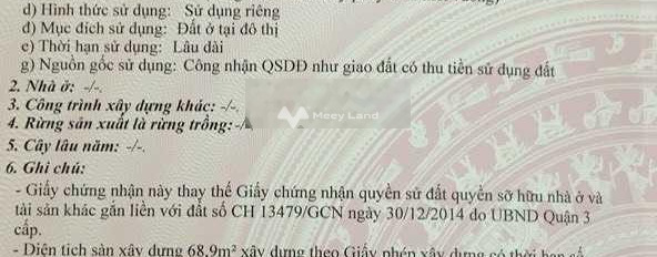 Nhà có 2 phòng ngủ bán nhà ở có diện tích gồm 20m2 bán ngay với giá ưu đãi 7.95 tỷ vị trí mặt tiền ở Lý Thái Tổ, Quận 3, hướng Tây - Nam-03