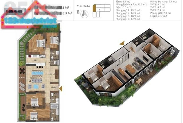 Bán chung cư tọa lạc gần Thượng Thụy, Phú Thượng, bán ngay với giá mua liền từ 19 tỷ có diện tích 211m2-01