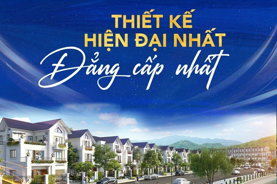 Biệt thự mặt suối Nặm La, thành phố Sơn La, dự án Picenza Riverside-01