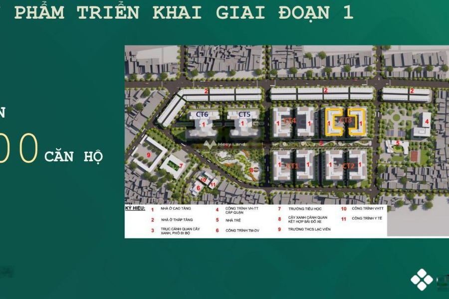 Có diện tích thực là 55m2, bán chung cư Phía trong Lê Lai, Máy Chai, hướng Tây - Bắc, căn hộ bao gồm 1 PN, 1 WC, khu vực đông đúc-01