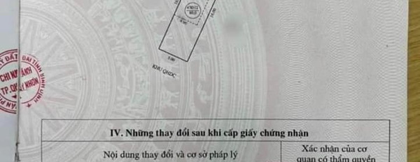 Bán căn nhà mặt tiền Lê Thanh Nghị - phường Đống Đa - thành phố Quy Nhơn-03