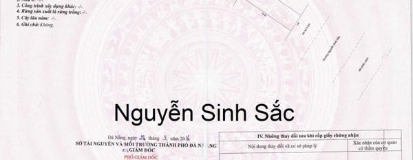 Chính chủ cần bán đất mặt tiền đường Nguyễn Sinh Sắc, giá siêu rẻ tháng 12/2023 -02