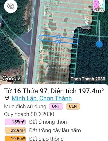 Giá bán êm 600 triệu, Bán đất có một diện tích là 195m2 vị trí thuận lợi ở Đường Số 1, Bình Phước giá rẻ bất ngờ-01